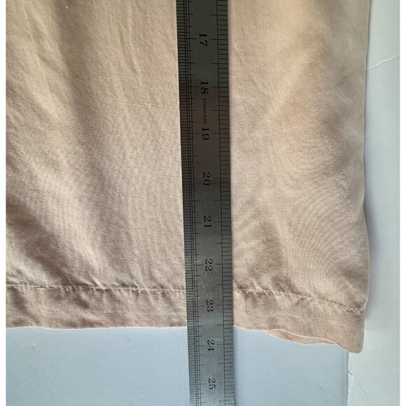 Laura Martin Collection‎ Tank Top Womens M Peach 100% Silk Sleeveless Minimalist - Picture 10 of 10